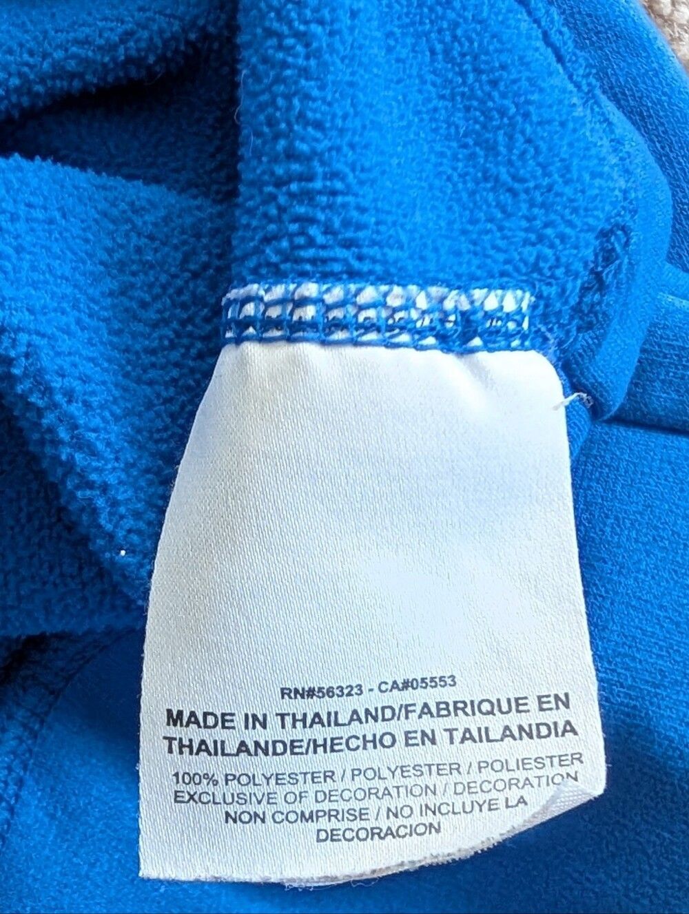 Nike Womens Blue Therma Fit Fleece Activewear Pullover Hoodie Size Large - Picture 4 of 10